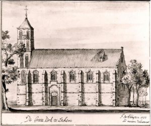 Gudulakerk omstreeks 1723