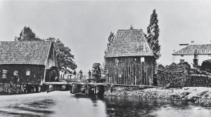 Dubbele watermolen in de Berkel