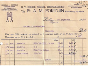 Nota van Fortuin