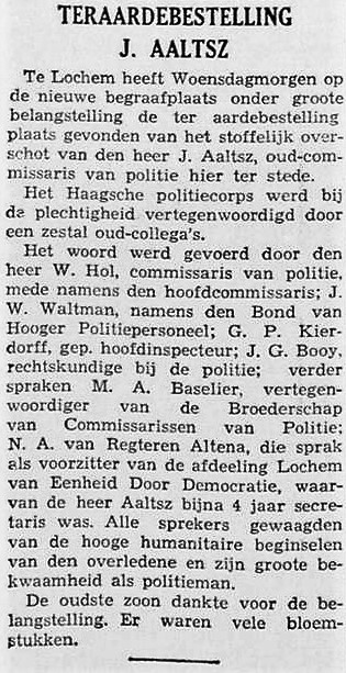  Uit de Haagsche Courant van 3 mei 1940