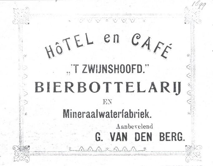 Affiche bierbottelarij 't Zijnshoofd